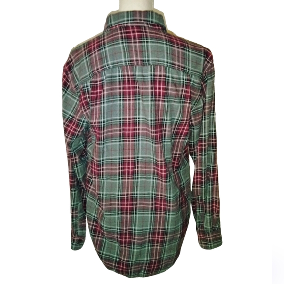 Men's Faded Glory Long-Sleeve Button-Up Flannel (Small 34-36) - Picture 8 of 11